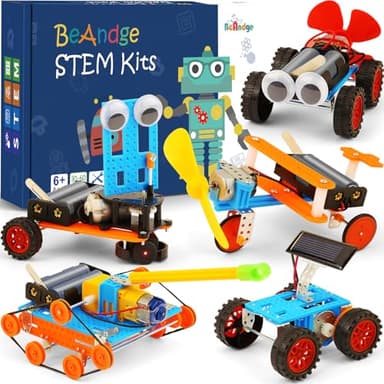 Kits de juguetes STEM para niños de 8 a 12 años, incluye robot para construir y actividades científicas, regalos de cumpleaños para niños
